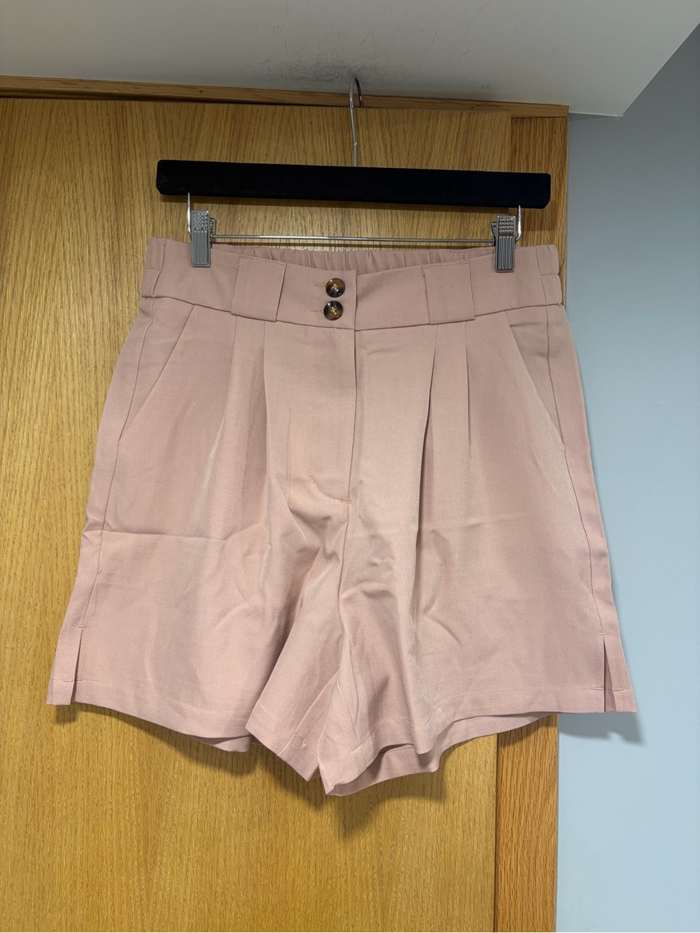 Pink High Waisted Shorts
